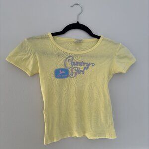 Y2K JOHN DEERE COUNTRY GIRL BABY T-SHIRT